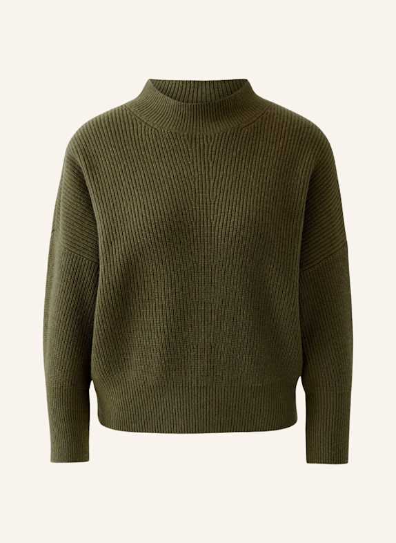 oui Pullover mit 3/4-Arm GRÜN