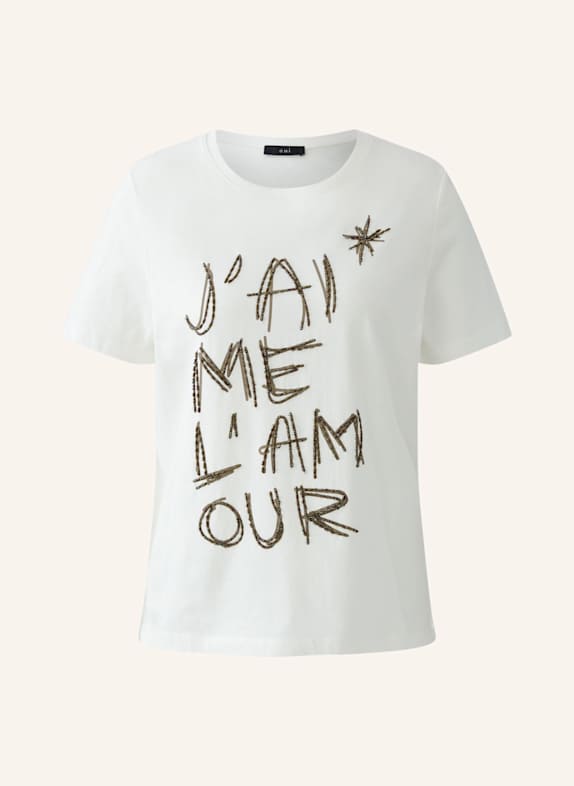 oui T-Shirt WEISS