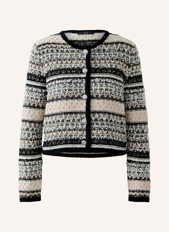 oui Strickjacke GRÜN