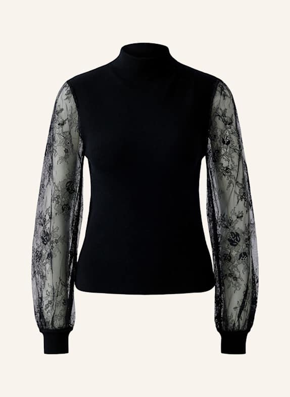 oui Pullover SCHWARZ