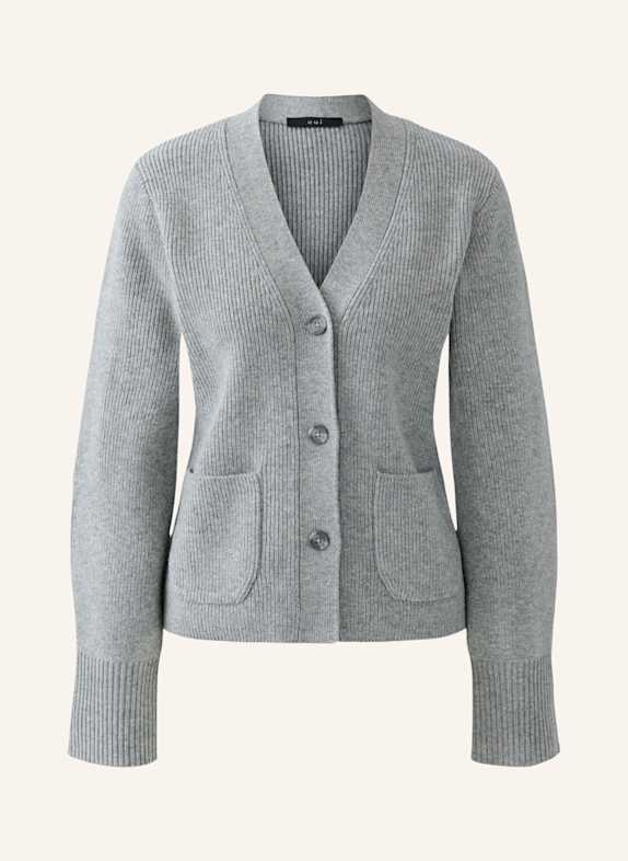 oui Strickjacke GRAU