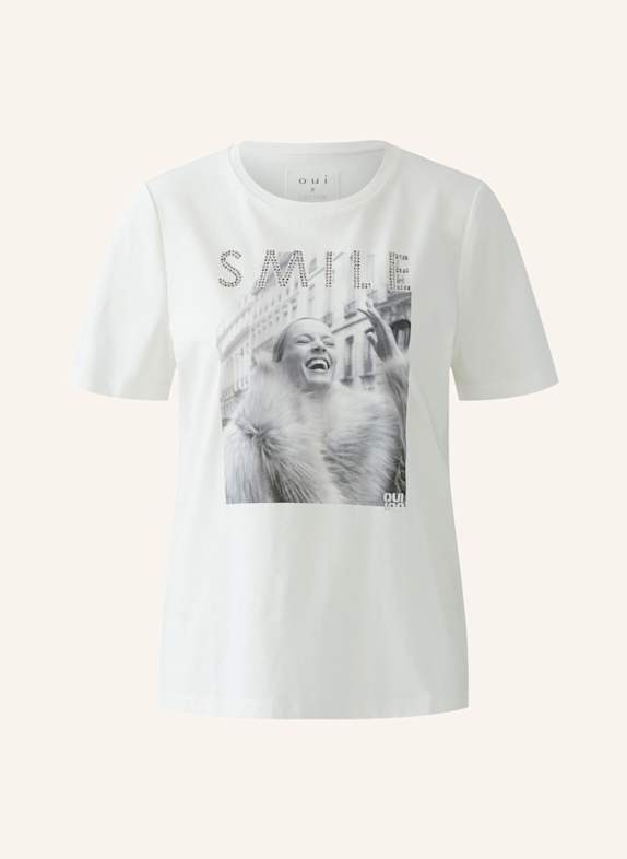 oui T-Shirt WEISS