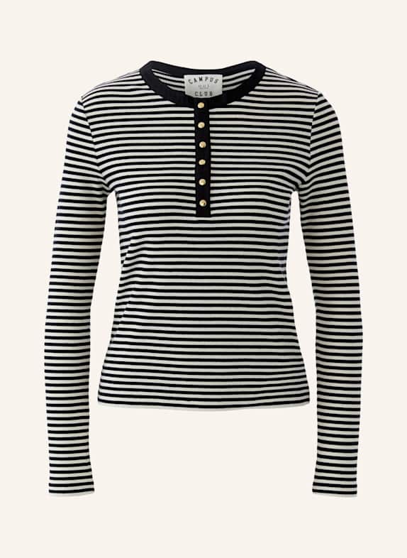 oui Longsleeve WEISS/ SCHWARZ