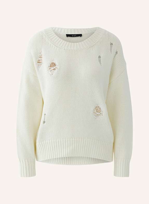 oui Pullover WEISS
