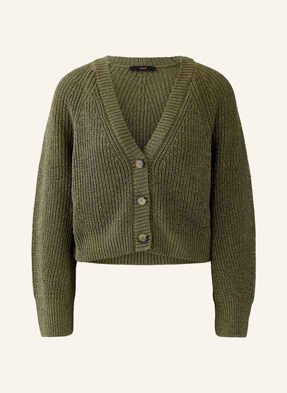 oui Strickjacke GRÜN