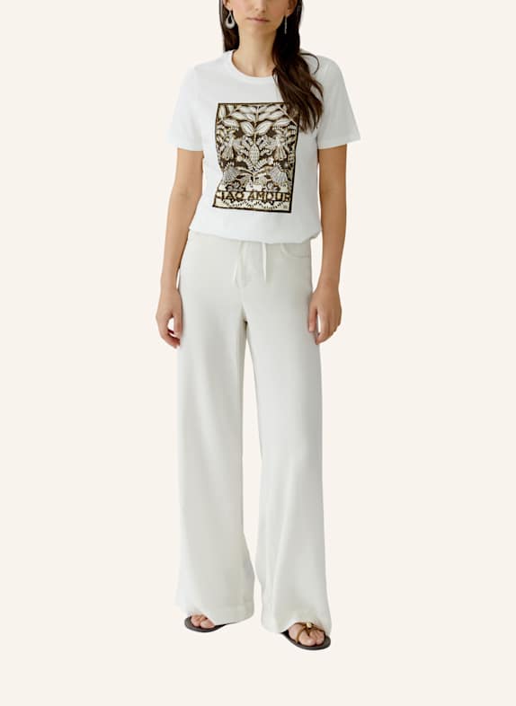 oui T-shirt WIT