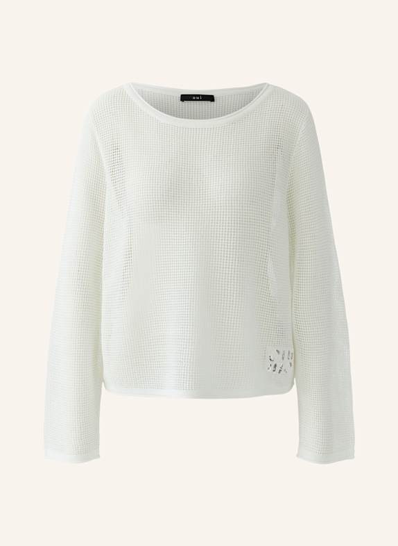 oui Pullover WEISS