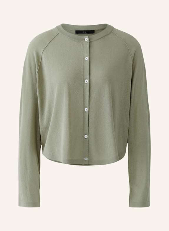 oui Strickjacke GRÜN