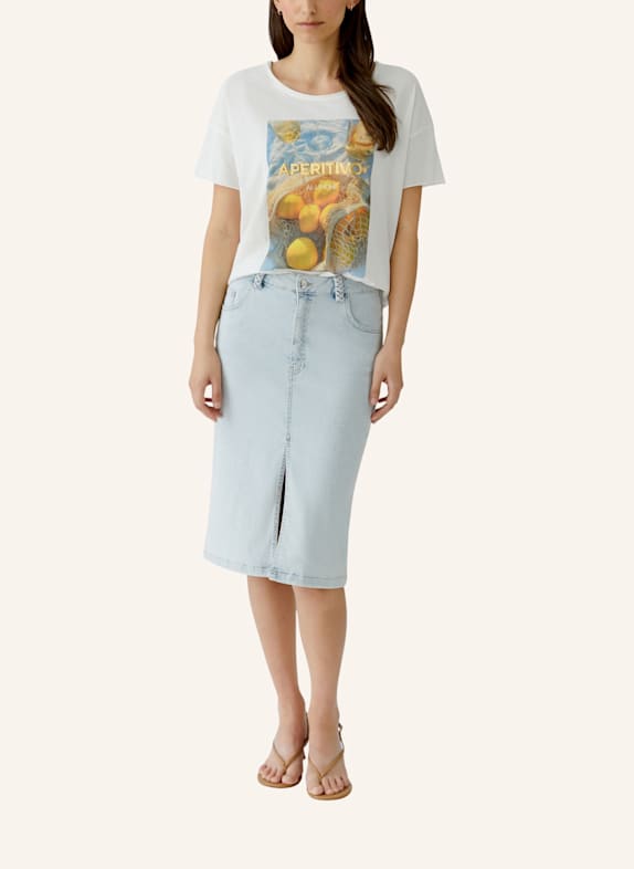 oui T-shirt WIT