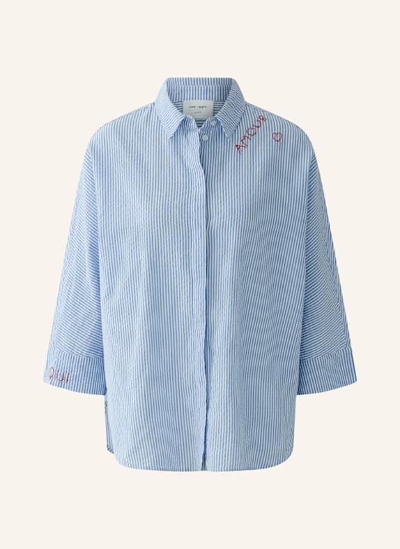 oui Bluse BLAU