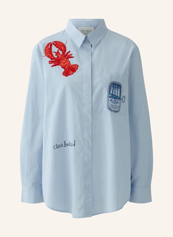oui Bluse BLAU