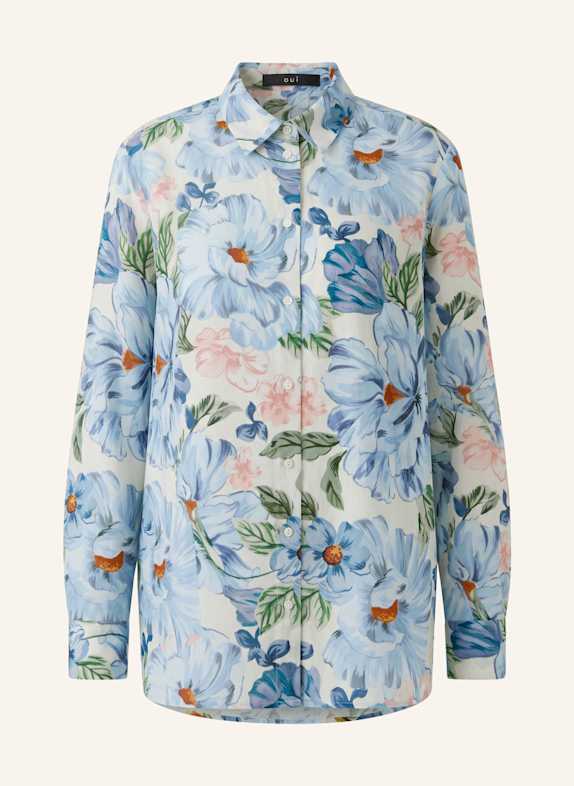 oui Hemdbluse BLAU