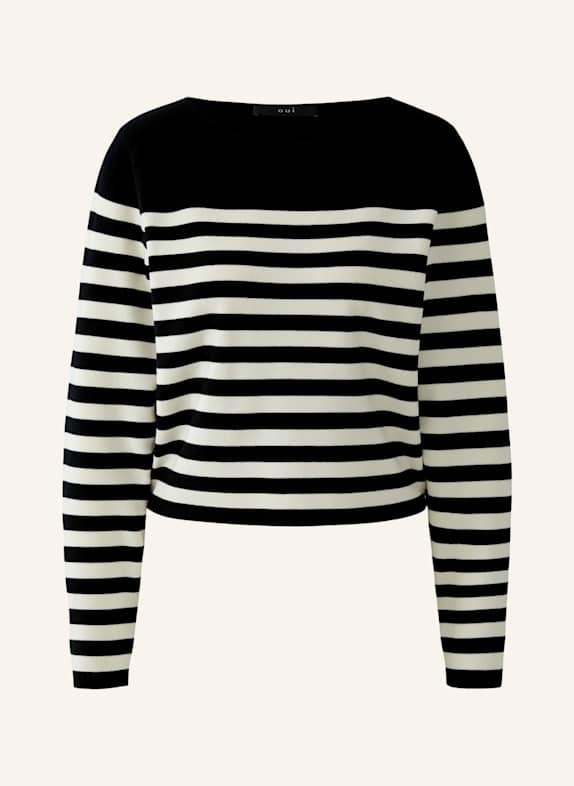 oui Pullover SCHWARZ