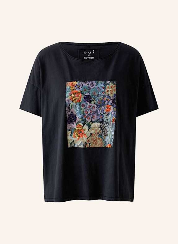 oui T-Shirt SCHWARZ