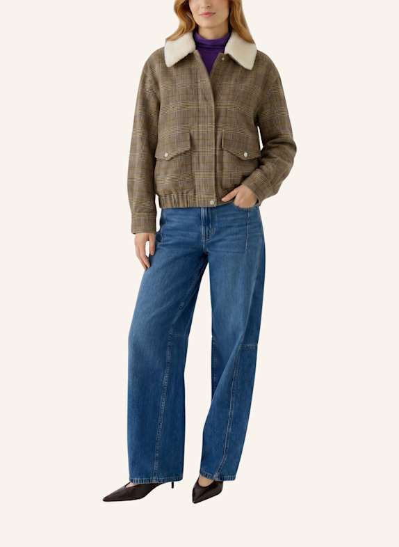 oui Jacke BRAUN