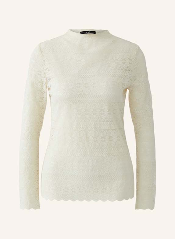oui Longsleeve WEISS/ BEIGE