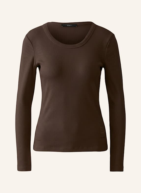 oui Long-Sleeve Shirt BROWN