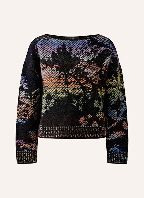 oui Pullover SCHWARZ