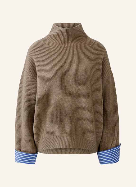 oui Pullover BRAUN
