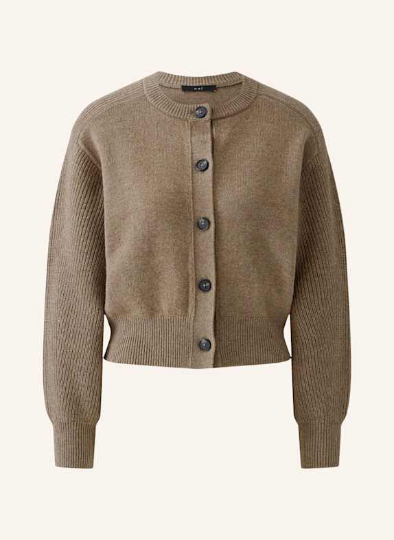 oui Strickjacke BRAUN