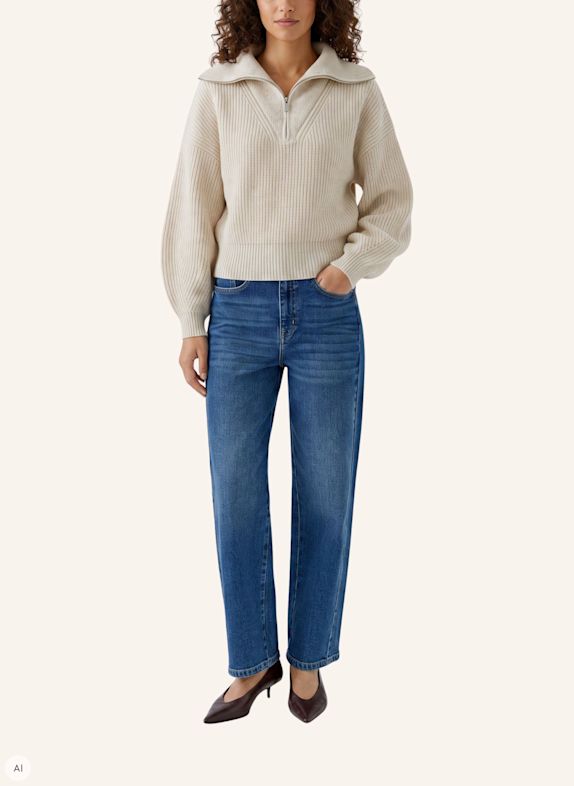 Oui Pullover BEIGE