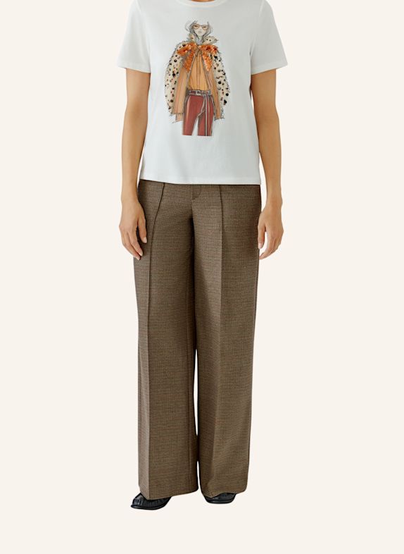 Oui T-shirt WIT
