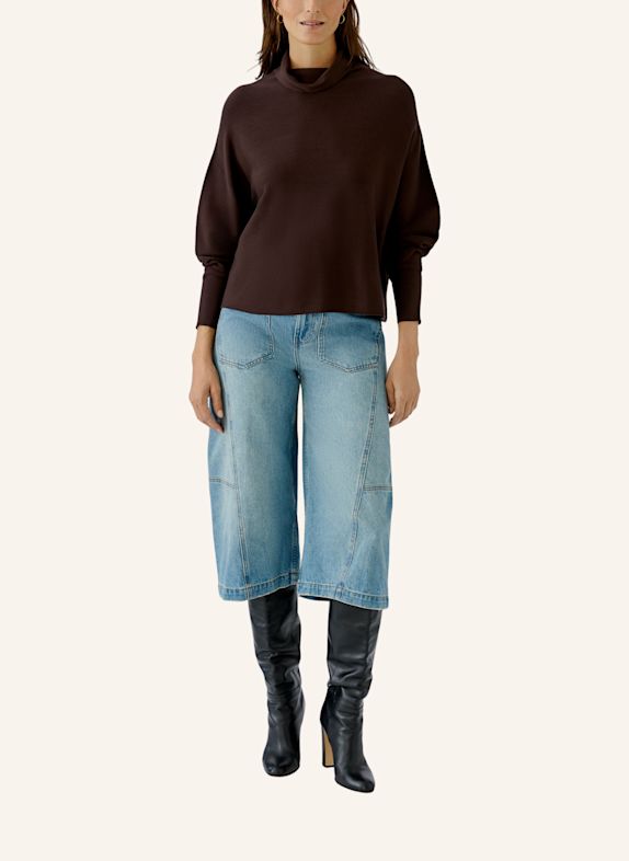 Oui Pullover BRAUN