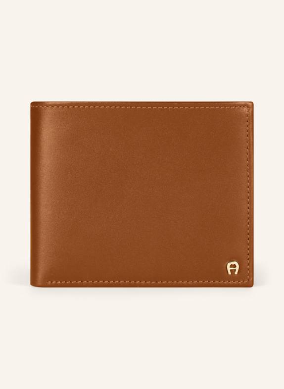 AIGNER Geldbörse COGNAC