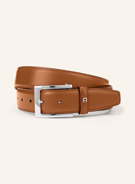 AIGNER Ledergürtel BUSINESS BRAUN