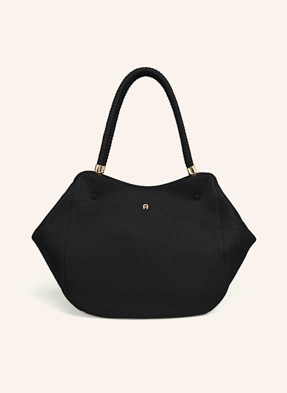 AIGNER Shopper CARRÉ LARGE SCHWARZ