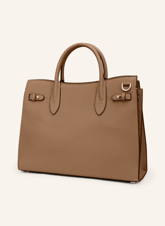 AIGNER Handtasche FARAH LARGE BRAUN