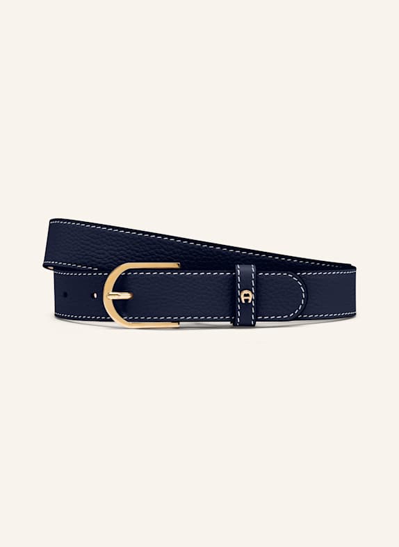 AIGNER Ledergürtel FARAH BLAU