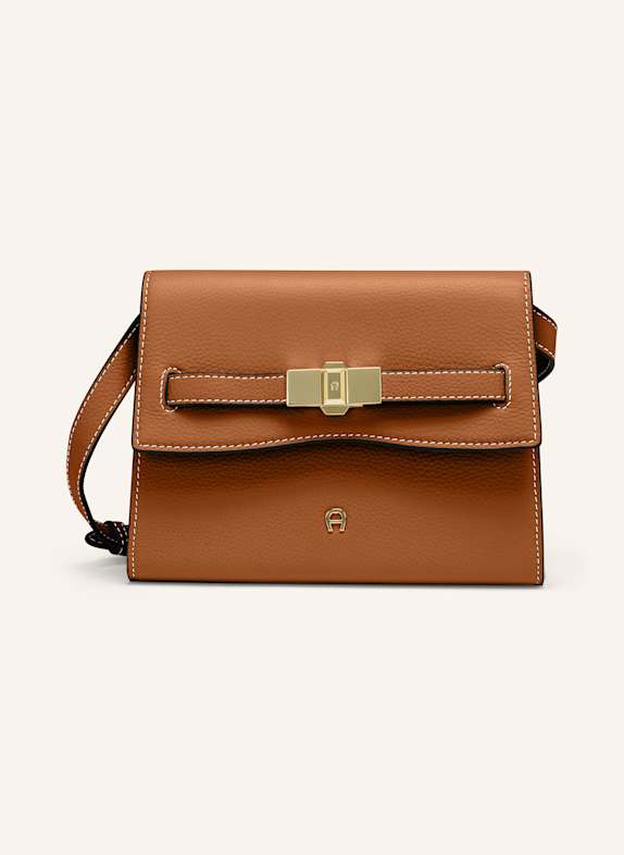 AIGNER Umhängetasche FARAH COGNAC