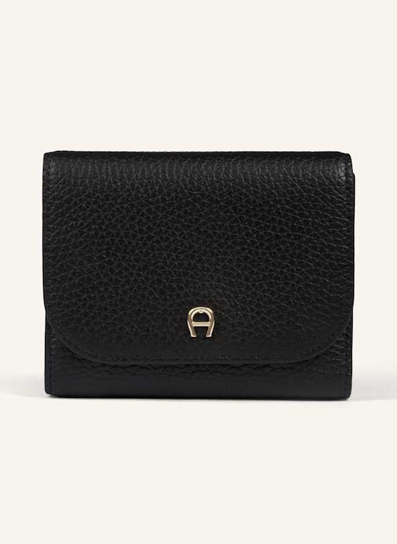 AIGNER Geldbörse PURA SCHWARZ