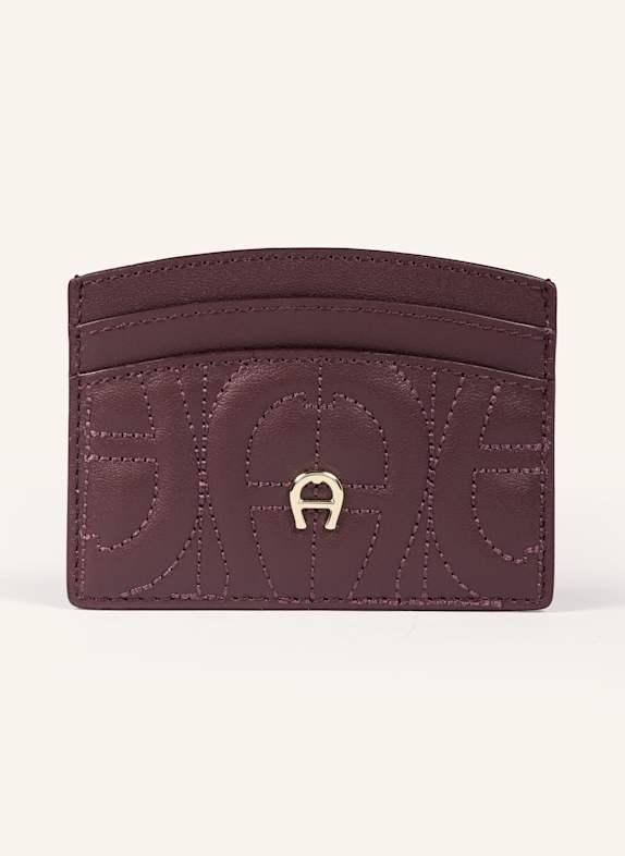 AIGNER Kartenetui DIADORA DUNKELROT