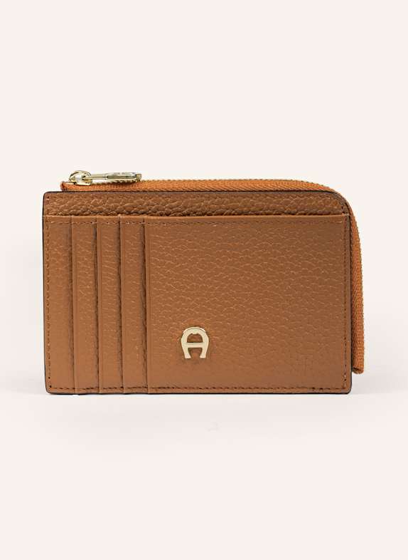 AIGNER Kartenetui DELIA COGNAC