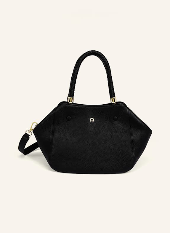 AIGNER Handtasche CARRE SOFT SCHWARZ