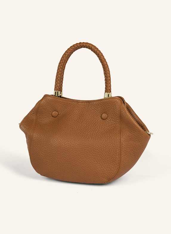 AIGNER Handtasche CARRE SOFT COGNAC