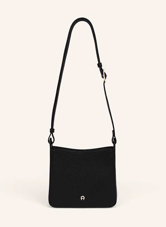 AIGNER Beuteltasche PURA SCHWARZ