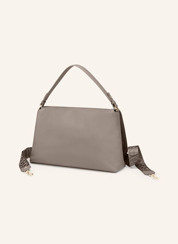 AIGNER Umhängetasche ZITA - STOFFRIEMEN TAUPE