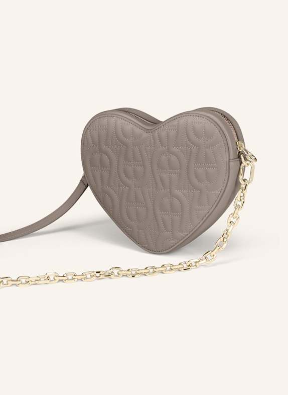 AIGNER Umhängetasche HEART TAUPE