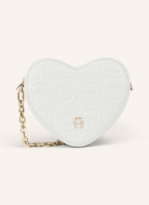AIGNER Umhängetasche HEART WEISS