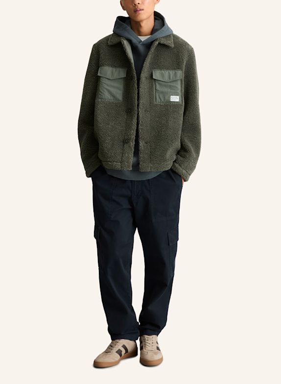 Marc O'Polo DENIM Teddyfelljacke GRÜN