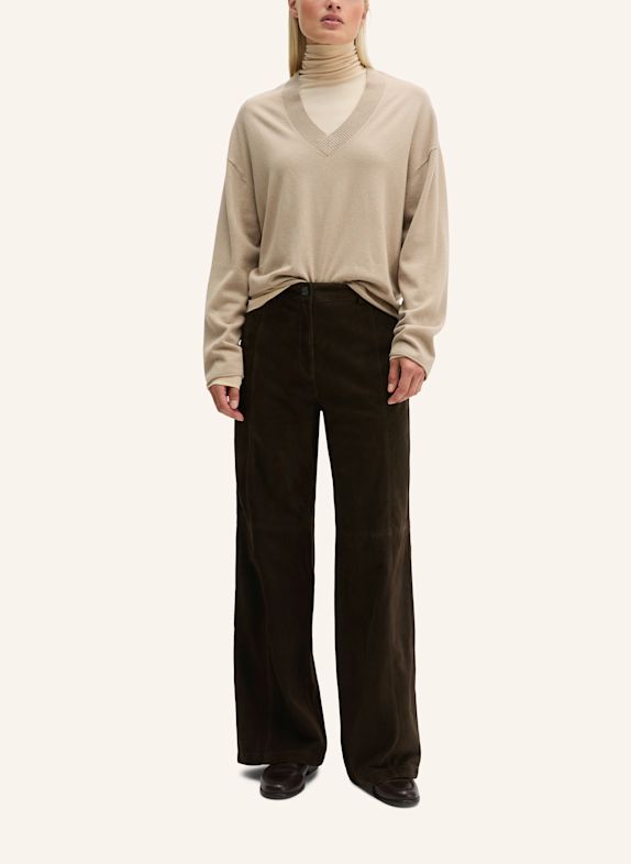 Marc O'Polo V-Neck-Pullover BEIGE