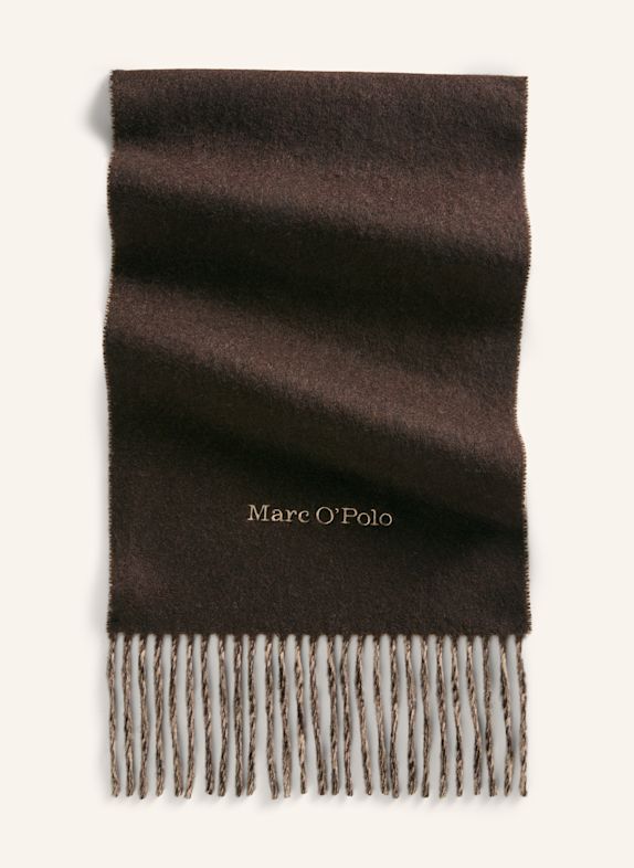 Marc O'Polo Schal DUNKELBRAUN