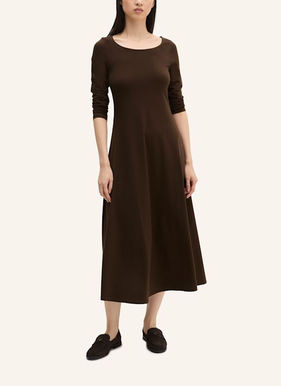 Marc O'Polo Jerseykleid BRAUN