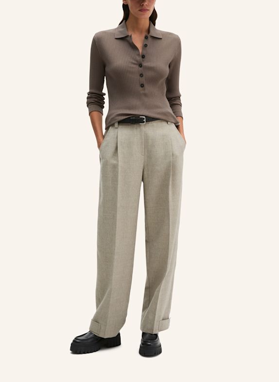 Marc O'Polo Jerseypolo BRAUN