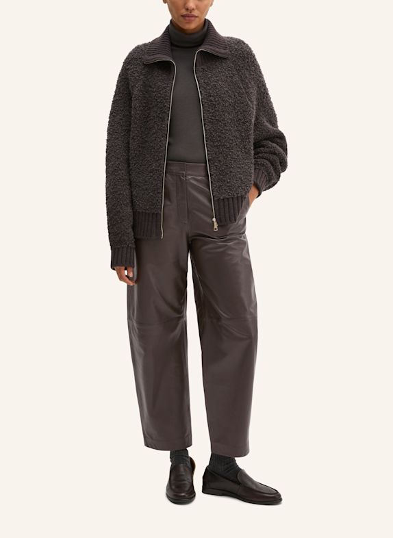 Marc O'Polo Zip-Cardigan BRAUN