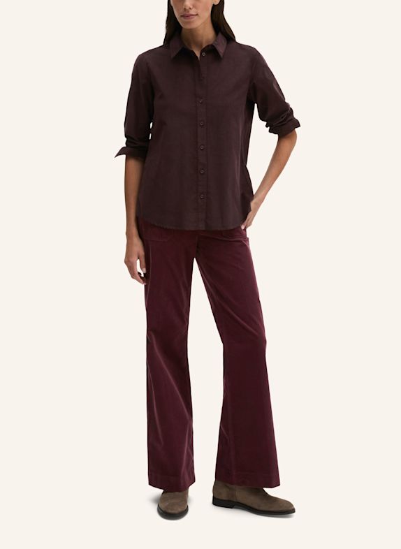 Marc O'Polo Hemdbluse aus Cord ROT