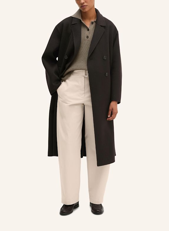 Marc O'Polo Wollmantel SCHWARZ